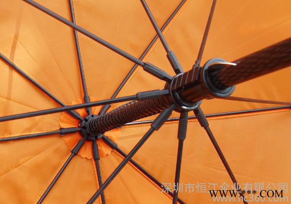 雨伞厂 订制 HJ-0061 高尔夫防风伞 商务广告伞