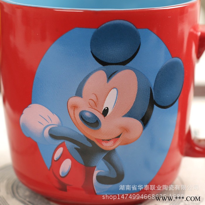 迷你陶瓷杯 卡通设计陶瓷杯 色釉马克杯 新款**杯子图3