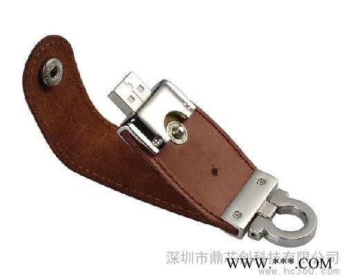 供应U盘，皮具U盘，经典款畅销U盘，商务礼品U盘，可印公司Logo图2