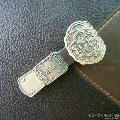 深圳工厂 创意**青铜器古典玉如意U盘礼品优盘 欢迎订购