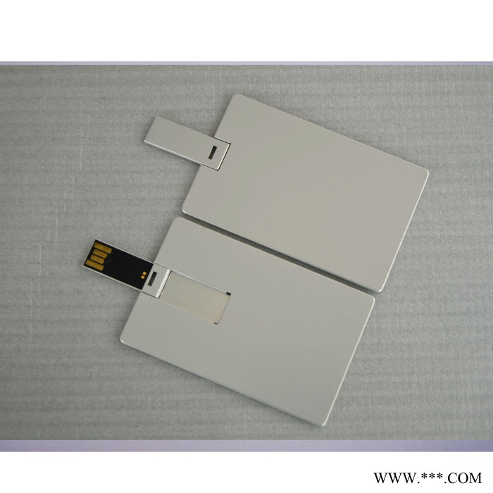 OEM定做XHU06侧开口推拉平面卡片U盘，名片优盘，USB CARD图2