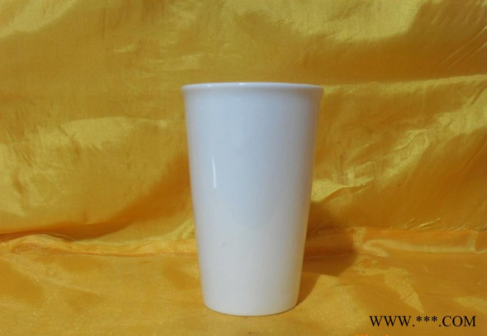 强化瓷杯子有盖有手柄 杯子马克杯镁质强化瓷杯 淄博陶瓷杯图2