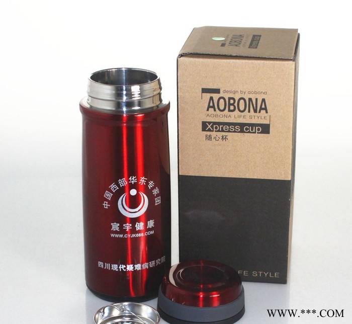 AOBONA保温杯定做,不锈钢广告杯,促销保温杯,永康杯子保图2