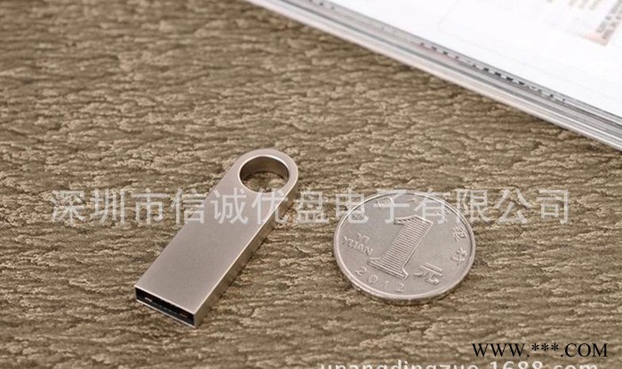 超薄防水u盘定制 DTSE 金属不锈钢 个性优盘 深圳实体工厂定做图2