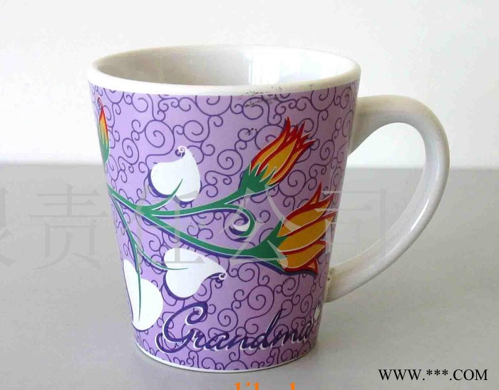 博山陶瓷 简约陶瓷杯子 创意卡通马克杯 定制星巴克马克杯图3