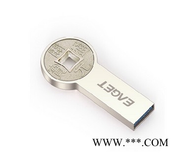 定制忆捷K80金属防水u盘 16g