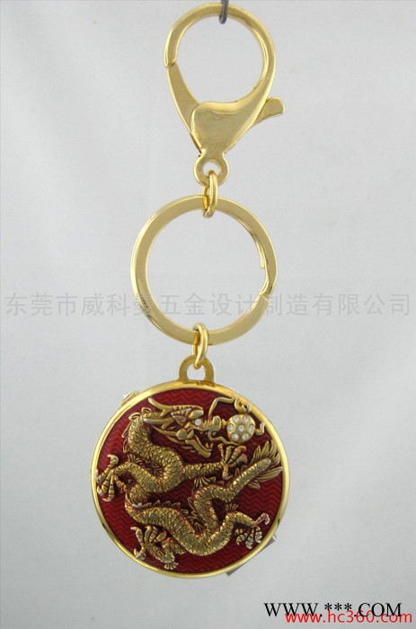 供应2012 龙型珐琅彩镀金U盘图1
