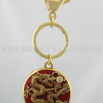 供应2012 龙型珐琅彩镀金U盘