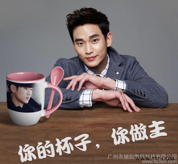 创意陶瓷杯色釉马克杯订制logo广告杯 陶瓷牛奶杯 简约 插勺杯子图3