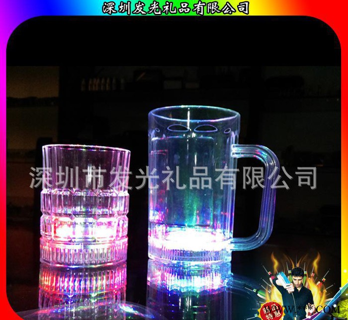 发光礼品 发光杯子倒水进去就会亮马克杯 广告促销礼品定制图1
