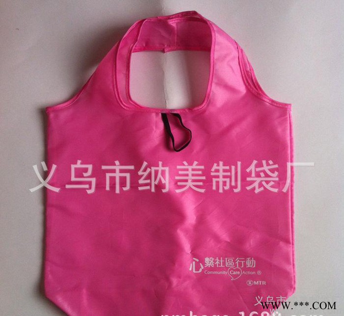 圆筒形环保手提袋定做 弹性捆绑式折叠手提袋 杯子造型手提袋子图3