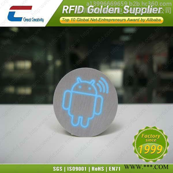 rfid高频U盘抗金属创意记录信息标签，定制化个人信息U盘标签图4