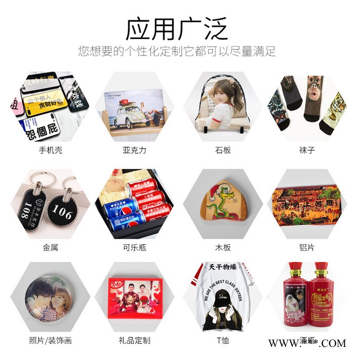 瑞丰彩打印机**  UV打印机小型平板PVC金属卡片手机壳玻璃杯子图案照片定制印刷机图2