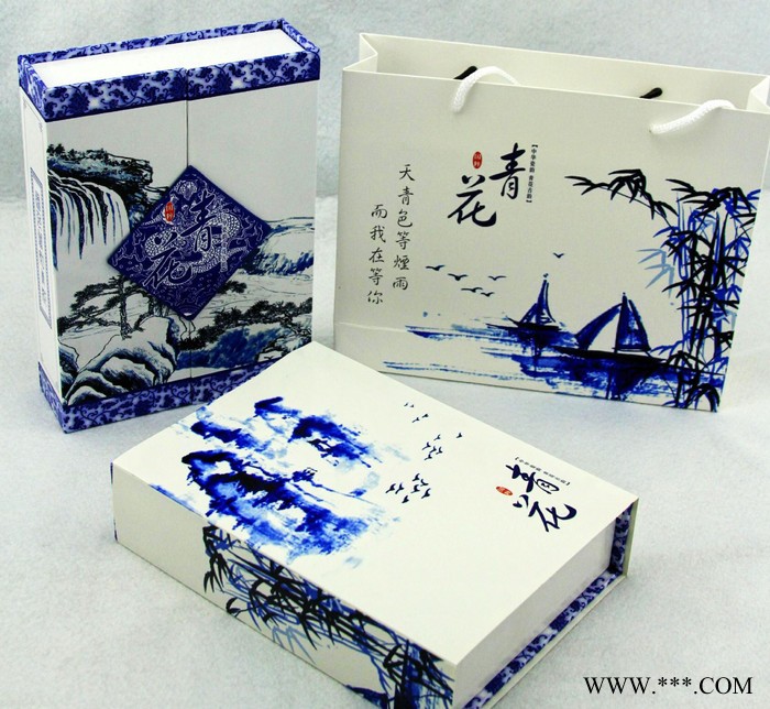 直销青花瓷商务会议礼品 创意时尚鼠标U盘定制 教师赠品图3