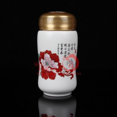 新奇特骨瓷杯 创意陶瓷皇室礼品杯子可混批 双层广告杯定制lo