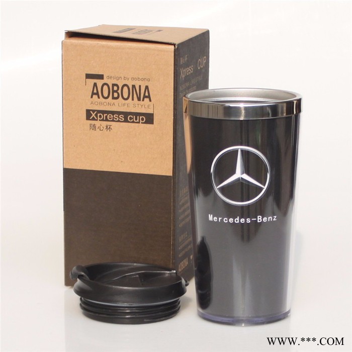 厂家**塑料汽车杯  广告汽车杯 保温汽车杯 不锈钢广告 杯子图5