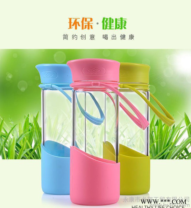 直销 耐高温水杯 玻璃杯 创意车载广告促销礼品杯子 定制LOGO图2