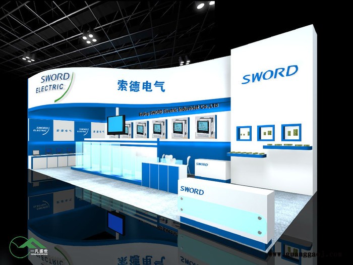 提供服务一凡盛世国际一凡盛世国际展览展台设计展览设计图2