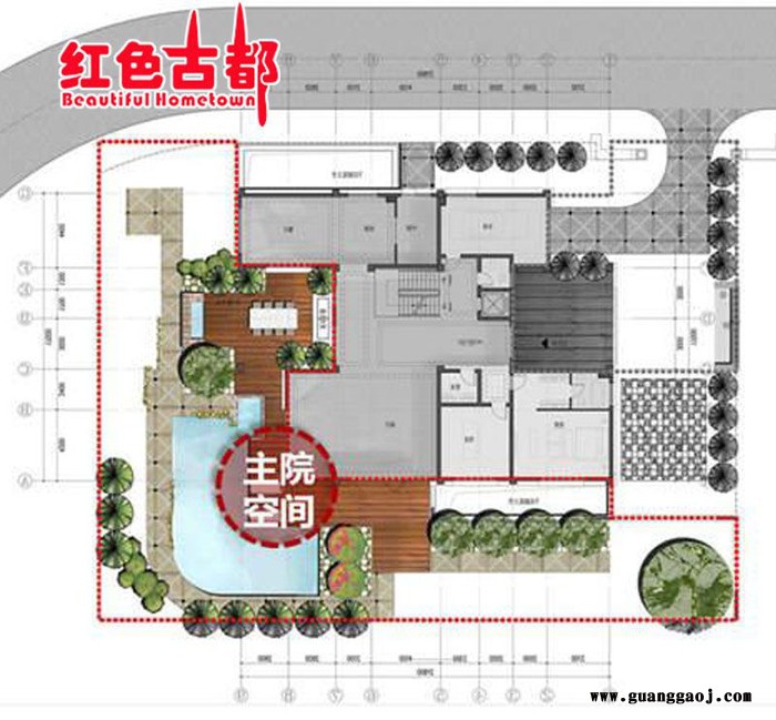 庭院园林花园木屋市政公园设计古建设计欧式庭院海派庭院设计图1