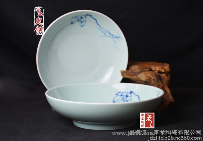 定做酒店瓷印LOGO 会所餐具定做LOGO 供应酒店陶瓷餐具图4