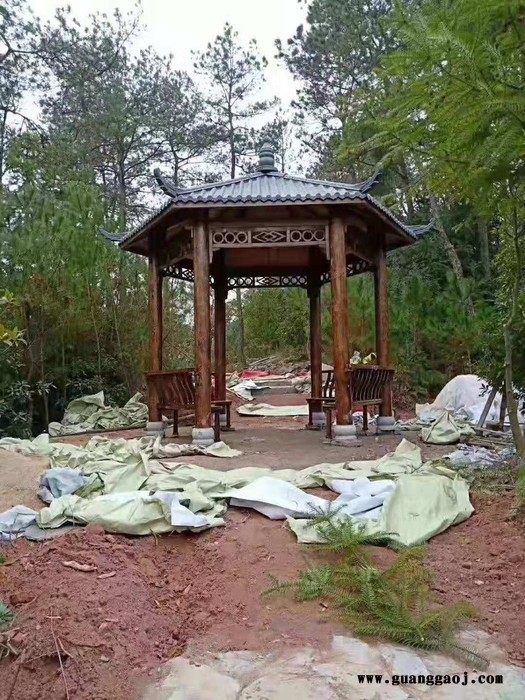 庭院园林设计花园木屋市政公园设计 古建设计 欧式庭院设计 仿古图4