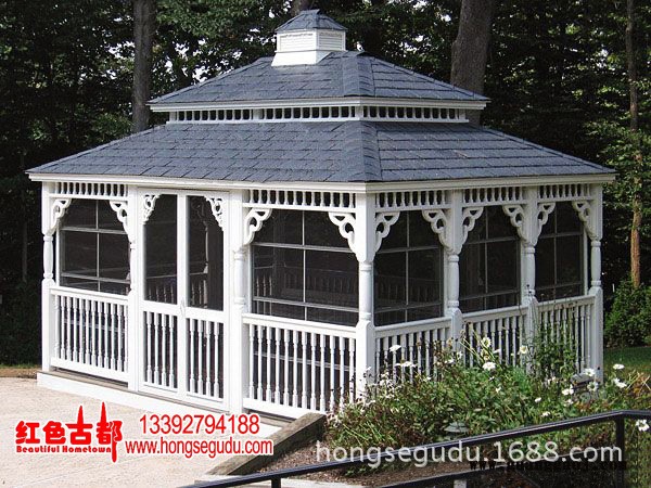 庭院 园林设计   花园设计  木屋设计现代设计  市政公园设计 古建设计图4