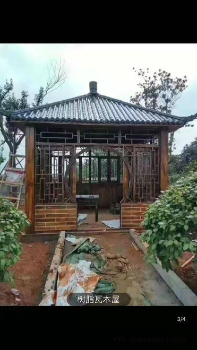 中式庭院 园林设计   花园设计  木屋设计现代设计  市政公园设计 古建设计图13