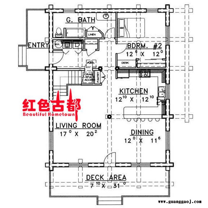 庭院园林设计花园木屋市政公园设计 古建设计 景区欧式庭院设计图5
