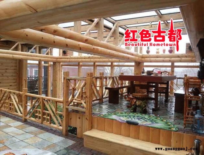 中式庭院 园林设计   花园设计  中国元素  木屋设计 市政公园设计 古建设计图5
