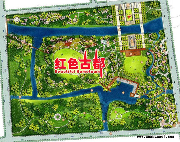 中式庭院 园林设计   花园设计  中国元素  木屋设计 市政公园设计 古建设计图8
