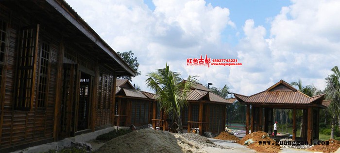 中式庭院 园林设计   花园设计  中国元素  木屋设计 市政公园设计 古建设计图2