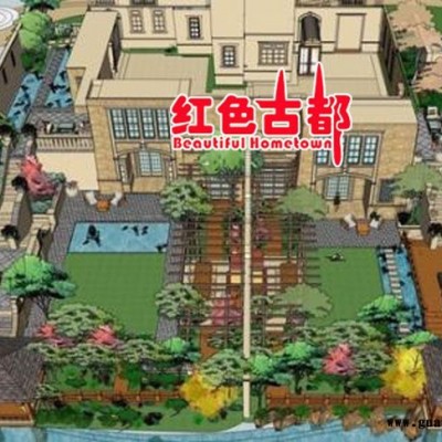 庭院园林设计花园木屋市政公园设计古建设计欧式庭院设计