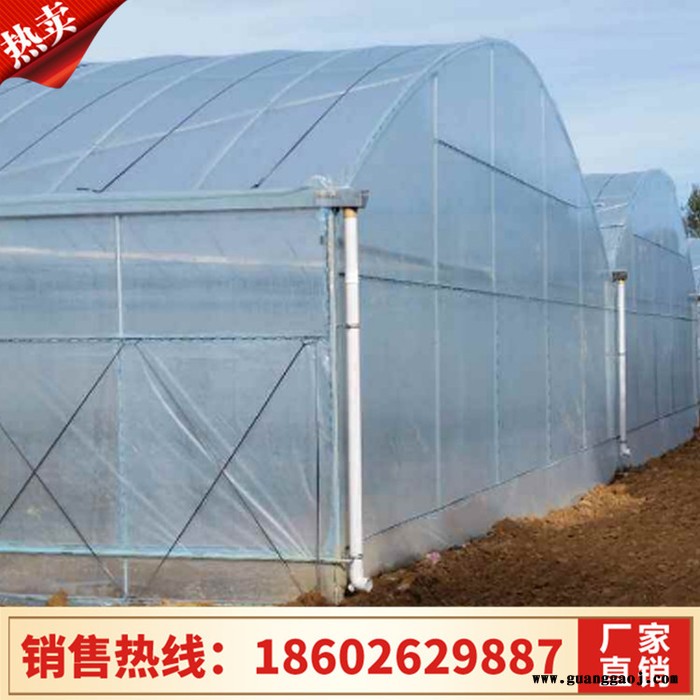 大棚骨架设计 六安大棚骨架蔬菜 镀锌大棚管图3