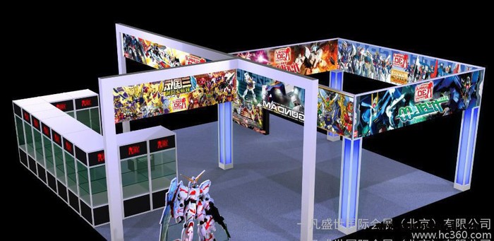 展览设计制作  展台装修 展览展示 展会布置 展柜制作 展架制作图2
