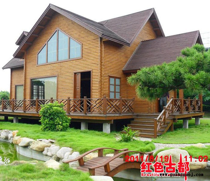 庭院 园林设计  古建设计 花园设计  木屋设计 中国元素 市政公园设计图3