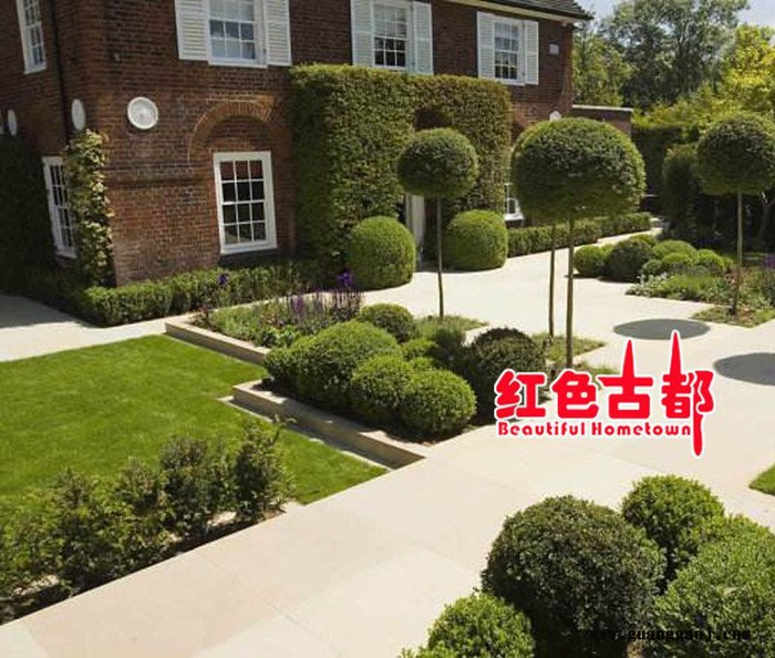 庭院园林设计现代设计花园木屋市政公园设计 中国元素 古建设计 欧式庭院设计图5