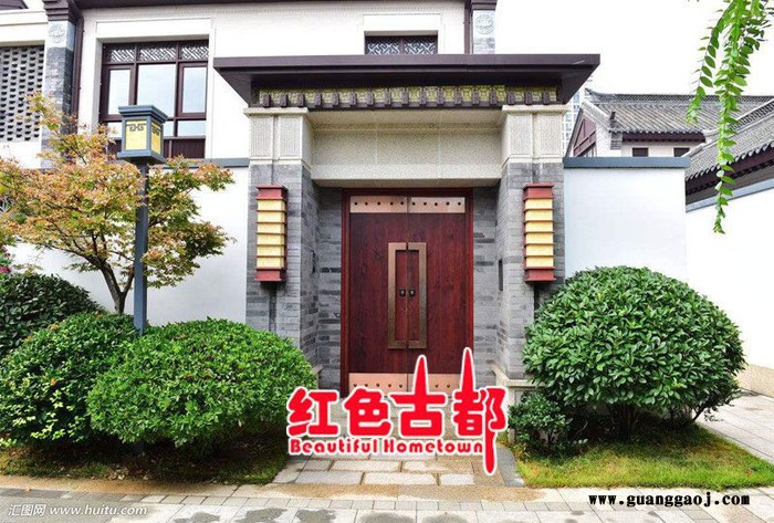 中式庭院 园林设计   花园设计  木屋设计 市政公园设计 古建设计图2