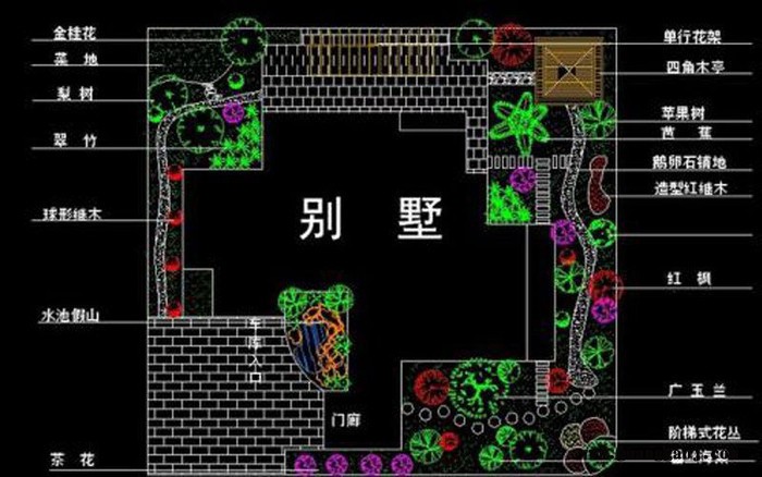 中式庭院 园林设计   花园设计  木屋设计 市政公园设计 古建设计图1
