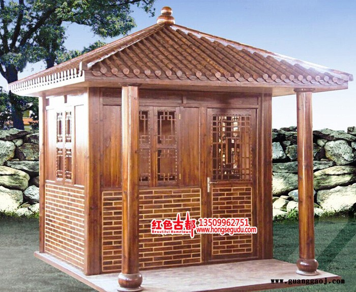 中式庭院 园林设计   花园设计  木屋设计 市政设计 古建设计  中式仿古图3