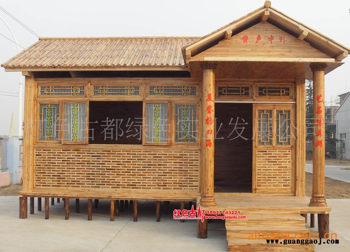 庭院园林设计花园木屋市政公园设计 中式元素  古建设计 欧式庭院设计图5