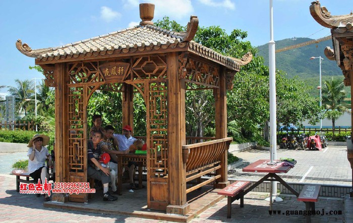 中式庭院 园林设计   花园设计  木屋设计 市政公园设计 古建设计中式仿古设计图4