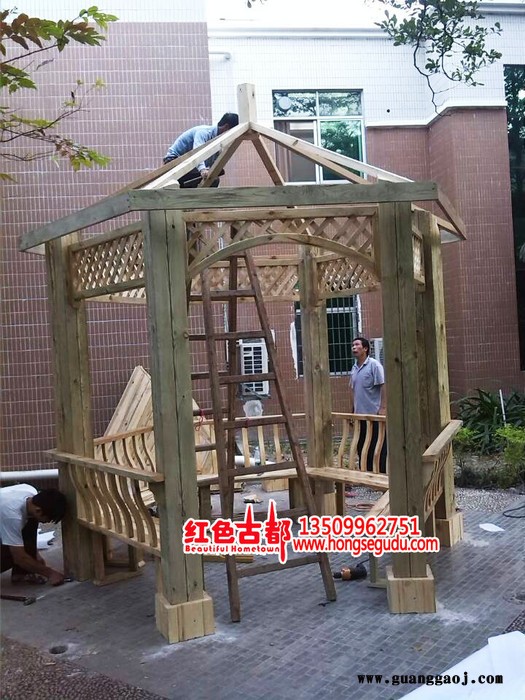 中式庭院 园林设计   花园设计  木屋设计 市政公园设计 古建设计  中式仿古图4