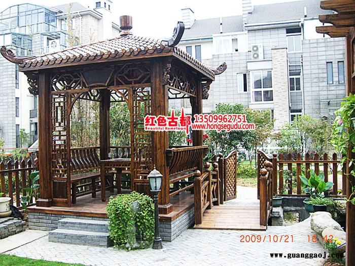 中式庭院 园林设计   花园设计  木屋设计 市政公园设计 古建设计仿古图1