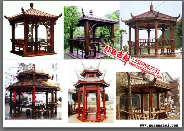 中式庭院 园林设计   花园设计  木屋设计 市政公园设计 古建设计仿古图5