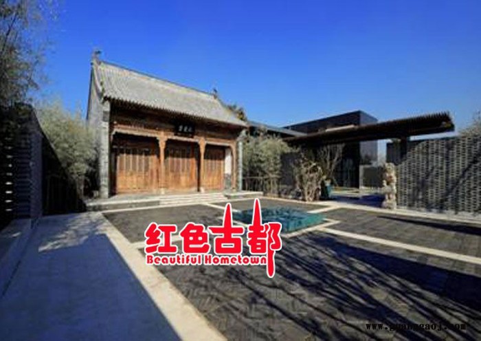 庭院 园林设计 中式元素  古建设计 花园设计  木屋设计 市政公园设计图6