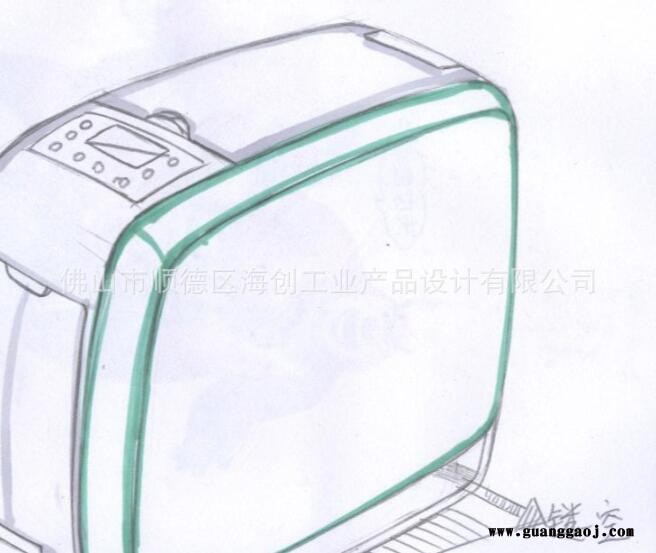 提供家用湿巾机外观设计、结构设计、产品创意设计、工业设计图3