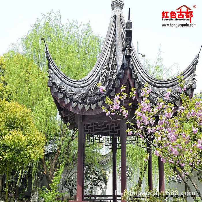 中式庭院 园林设计   花园设计  木屋设计 市政公园设计 阳台景区古建设计图5