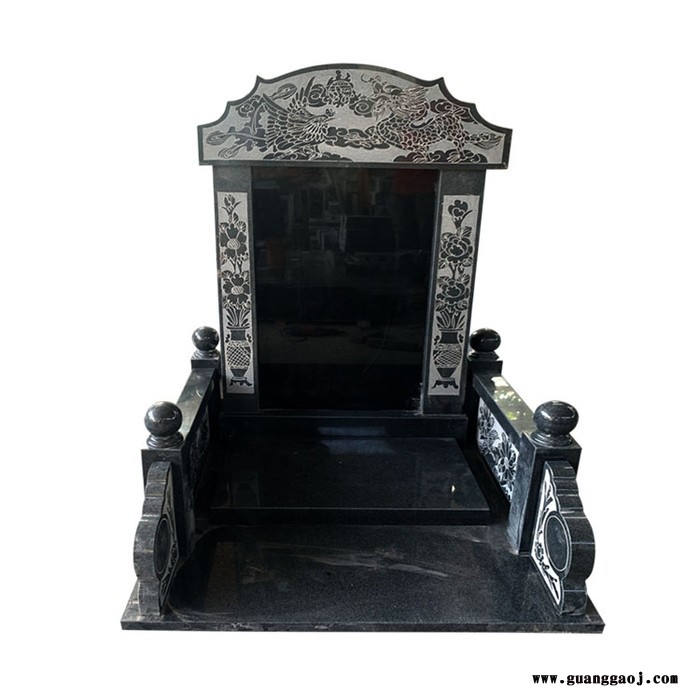 遵义公墓陵园设计 芝麻黑火葬碑 古代墓地图片大全图5