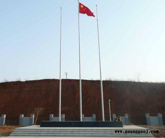 供应西双版纳金祈发广告旗杆招商图2