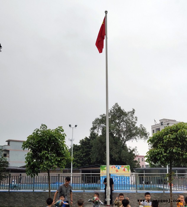 供应西双版纳金祈发广告旗杆招商图4